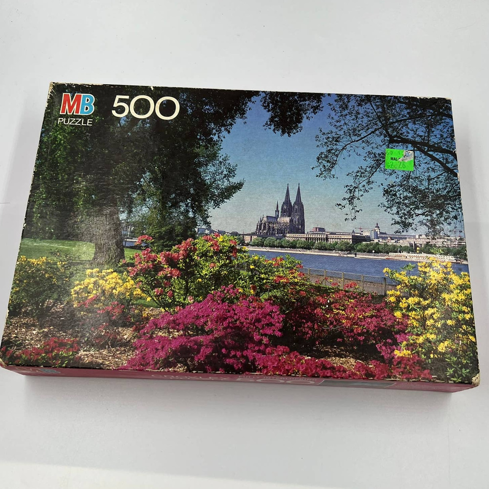 MB Vintage Croxley Puzzle 4611-6 NEW SEALED 500 Piece Germany‎ Rhine River